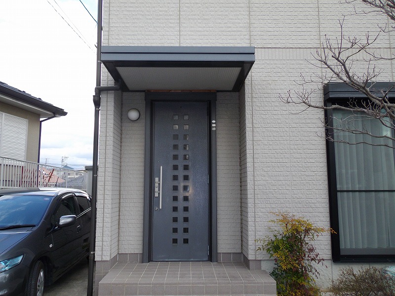 伊勢原市の外壁塗装工事の施工事例/S様邸/施工前