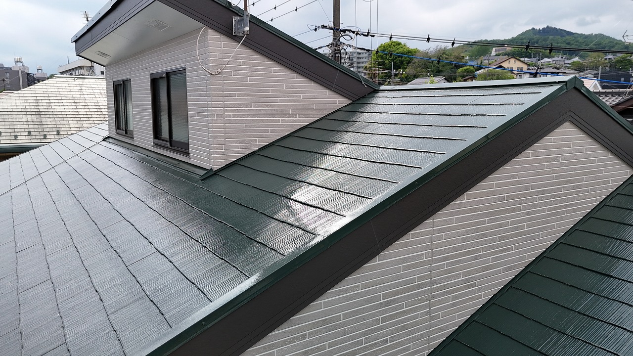 秦野市の外壁張替え&屋根塗装工事の施工事例/O様邸/完成