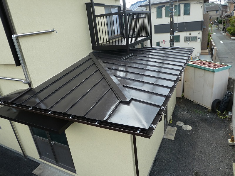 伊勢原市の屋根カバー工事&外壁塗装工事の施工事例/N様邸/完成