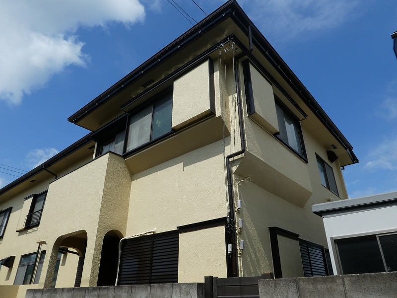伊勢原市の屋根カバー工事&外壁塗装工事の施工事例/N様邸/完成