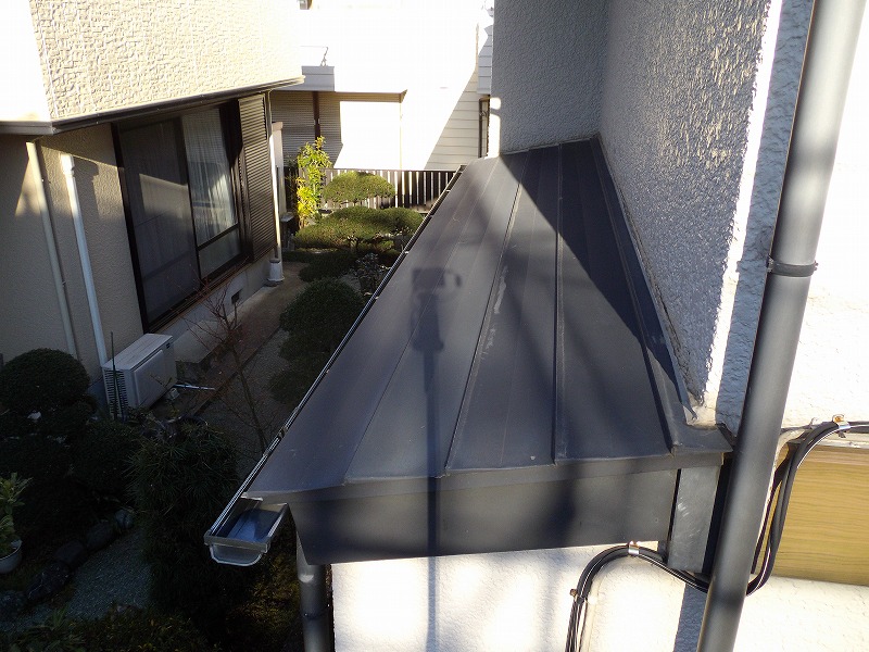 伊勢原市の屋根・外壁塗装工事の施工事例／D様邸／施工前
