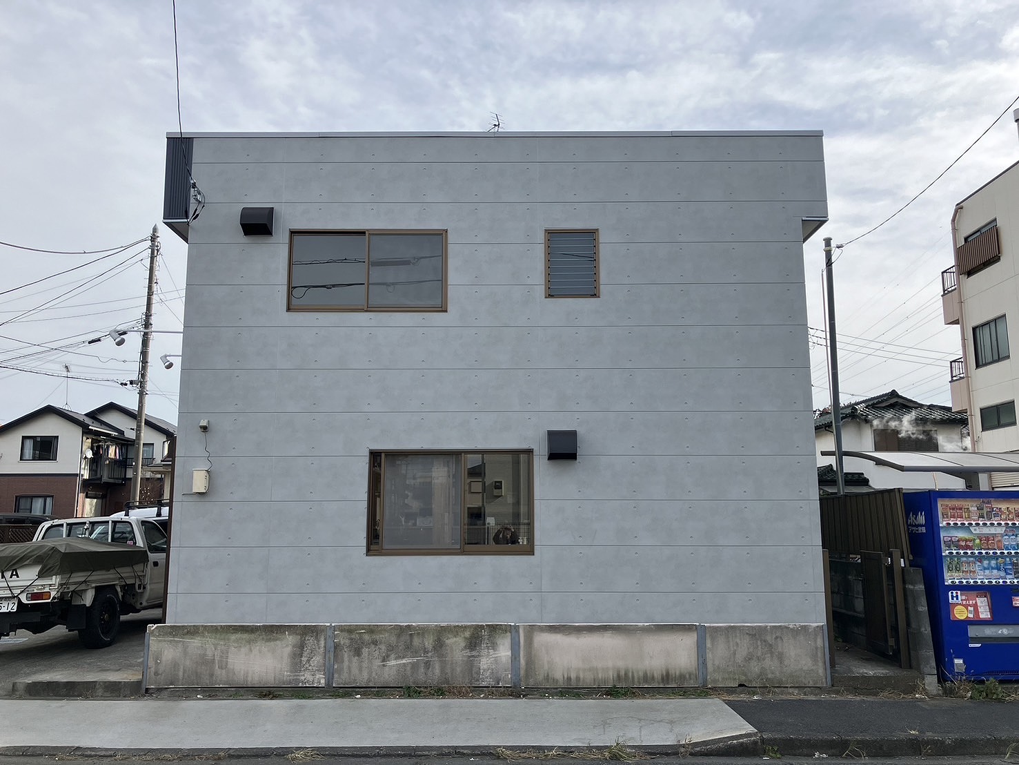 店舗兼住宅の外装リフォーム／町田市／K様邸／完成