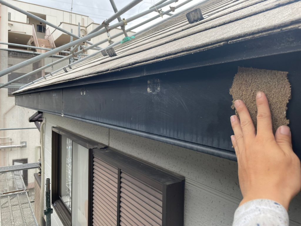 店舗兼住宅の外装リフォーム／町田市／K様邸／施工中